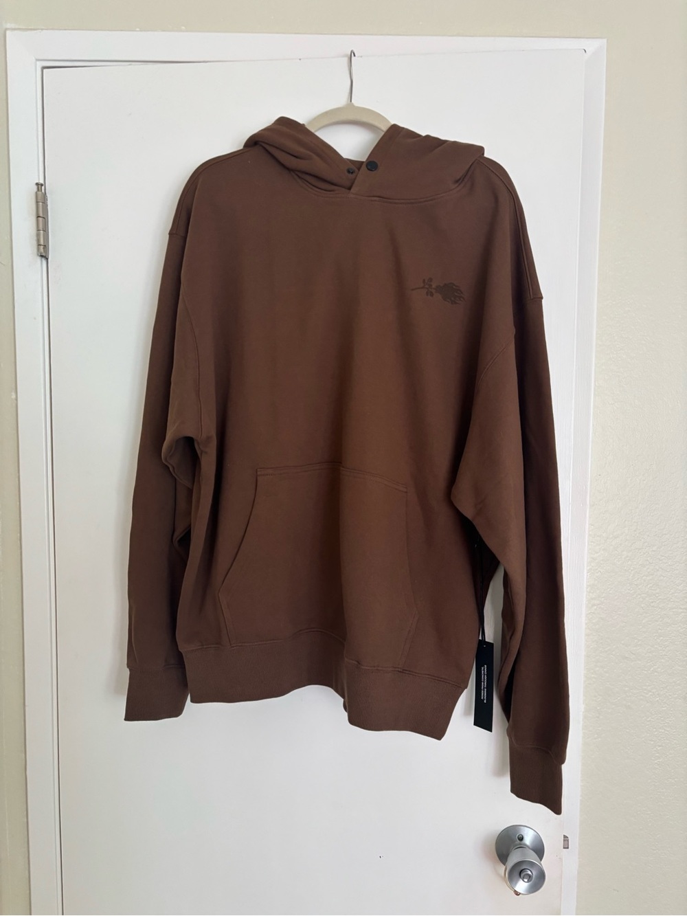 Civil Regime Brown Pullover Hoodie